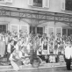 Čiurlionio ansamblis Klivlande. 1958 m. Meno vadovas Alfonsas Mikulskis. MELC archyvo nuotr.