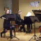 Laisvyda Leckutė (smuikas), Vaiva Sodaitytė (violončelė), Arminas Suchovas (fortepijonas). J. Ragaišienės nuotr.