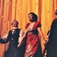Po spektaklio „Toska“: Vaclovas Daunoras, Carol Vaness (Karolina Vyšniauskaitė), Luciano Pavarotti. „Metropoliten opera“, 1999 m. J. Katinaitės asmeninio archyvo nuotr. 