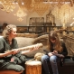 Edukacinė veikla „Senieji lietuvių liaudies muzikos instrumentai“. G. Pilkauskaitės nuotr.  