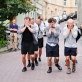 Eglė Budvytytė. Iš performanso „Choreografija bėgančiam vyrui“, ŠMC Mindaugo trienalė. 2012 m.  I. Budzeikaitės nuotr.