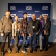 Filmo „Traukiniai“ komanda Amsterdamo kino festivalyje