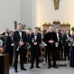 Orkestras „Ąžuolynas“ ir solistai, dirigentas Ugnius Vaiginis. D. Čėplos nuotr. 