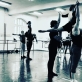 Kirilas Simonovas ir KVMT baleto trupė šokio spektaklio „Romeo ir Džuljeta“ repeticijoje. J. Lebedevos nuotr.