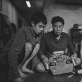 Kadras iš filmo „Parazitas“ (nespalvota versija)