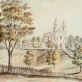 Vilniaus Kalvarijų Šventojo Kryžiaus Atradimo bažnyčia ir dominikonų vienuolynas. 1877 m.
1662–1669 m. šiauriniame Vilniaus priemiestyje pastatytas Kryžiaus kelio stočių kompleksas. Vietovė imta vadinti Kalvarijomis. 1772 m. pastatyta nauja mūrinė barokinė bažnyčia