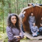 Karolina Žernytė ir Pojūčių teatro komanda. A. Žernytės nuotr.