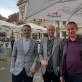 Kompozitoriai Vytautas Jurgutis, Arvydas Malcys, Vytautas Germanavicius. LNF archyvo nuotr.