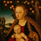 Lucas Cranach (1472–1553), „Madona su Kūdikiu po obelimi“