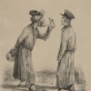 Konstantino Kukevičiaus litografija „Kepurių pardavėjas“. 1839 m. LMAVB. RSS. G3. 606.