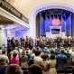 Lietuvos nacionalinis simfoninis orkestras ir Modestas Pitrėnas. D. Matvejevo nuotr.