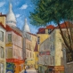 Leonardas Kazokas, „Paryžius. Monmartras“. 1937 m.