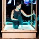 Monika Dirsytė performanse „CO2“. Organziatorių nuotr.
