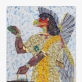 Michael Rakowitz. Nematomo priešo būti neturėtų (Nimrudo šiaurės vakarų rūmai, G salė, 23 plokštė), 2019. Michael Rakowitz, Barbaros Wien galerija, Berlynas. Fot. JeanBaptiste Béranger