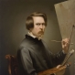 Napoleonas Ylakavičius, Autoportretas. 1852, Lietuvos nacionalinis dailės muziejus.