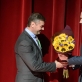 Charkivo teatro direktorius Oleg Orishchenko ir LNOBT direktorius Jonas Sakalauskas. M. Aleksos nuotr.