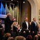 Gintaras Rinkevičius, Kostas Smoriginas, Edgaras Montvidas, Ksenija Bachritdinova-Kravčuk, Ieva Prudnikovaitė ir Valstybinis simfoninis orkestras. G. Kaškelio nuotr.