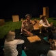 Scena iš spektaklio „Pasaulio bamba“. D. Stankevičiaus nuotr.