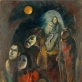 Pranas Domšaitis, „Bėgimas į Egiptą“. 1918 m. Lietuvos nacionalinis dailės muziejus