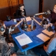 Radijo spektaklio „Neryšio zona“ įrašų studija. J. Stacevičiaus / LRT nuotr.