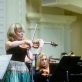 Rusnė Mataitytė, Keri-Lynn Wilson ir Lietuvos nacionalinis simfoninis orkestras. D. Matvejevo nuotr.