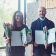 Rūta Vitkauskaitė, Ramūnas Motiekaitis, Onutė Narbutaitė. T. Tereko nuotr.   
