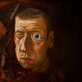 Šarūnas Sauka, „Autoportretas Nr. 4“. 1985. Drobė, aliejus. Autoriaus nuosavybė