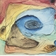 Ana Hatherly (1929-2015), Untitled (from the “World Maps” series), 1970 Watercolour and Indian ink on paper 22.2 x 30 cm Private collection on deposit at the Calouste Gulbenkian Museum – Modern Collection