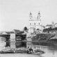 Šv. Rapolo bažnyčia ir Žaliasis tiltas, apie 1892 m. St. S. Fleury nuotrauka