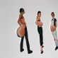 Paulina Pukytė, mados kolekcija „Aksesuarai“, detalė. 1999 m. VDA Titanikas nuotr.