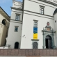 Pasaulinę meno dieną Valdovų rūmų muziejus pasipuošė Ukrainos vėliava