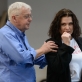 Graham Vick, Viktorija Miškūnaitė ir Emmanuel Faraldo. M. Aleksos nuotr.  