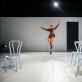 Scena iš spektaklio „Vienišas žmogaus balsas”. D. Matvejevo nuotr.