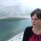 Eglė Vitkutė kartu su Andriumi Jevsejevu kuria spektaklio „Nežinoma žemė. Šalčia“ dramaturgiją.