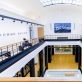 Nacionalinės Martyno Mažvydo bibliotekos centrinė erdvė. V. Juozaičio nuotr.