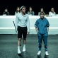 Karolis Kasperavičius, Milda Naudžiūnaitė ir Laurynas Jurgelis spektaklyje „Titas“. D. Ališausko nuotr.