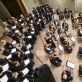 Choras „Jauna muzika“, LKO ir Vaclovas Augustinas. D. Matvejevo nuotr. 