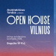 „Open House Vilnius 2025“. Plakato  kūrėjas L. Barkauskas