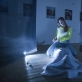 Ellie Hunter parodos „At Bay“ atidarymo metu vyko performansas su Anni Puolakka. L. Skaisgielos nuotr.