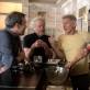Filmuojant „Blade Runner 2049“: Denis Villeneuve’as, Ridley’s Scottas, Harrisonas Fordas ir Ryanas Goslingas
