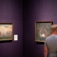 Mikalojaus Konstantino Čiurlionio parodos „Supantys pasauliai“ fragmentas Dalidžo (Dulwich) paveikslų galerijoje Londone. Rengėjų nuotr.
