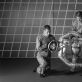 Mėnulio gravitacijos simuliatorius. 1963 m. gruodžio 11 d. NASA