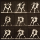 Boksininkas iš Eadweardo J. Muybridge'o fotografijų kolekcijos