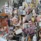 Geoffrey Farmer. „Žolės lapai“. 2012 m. 